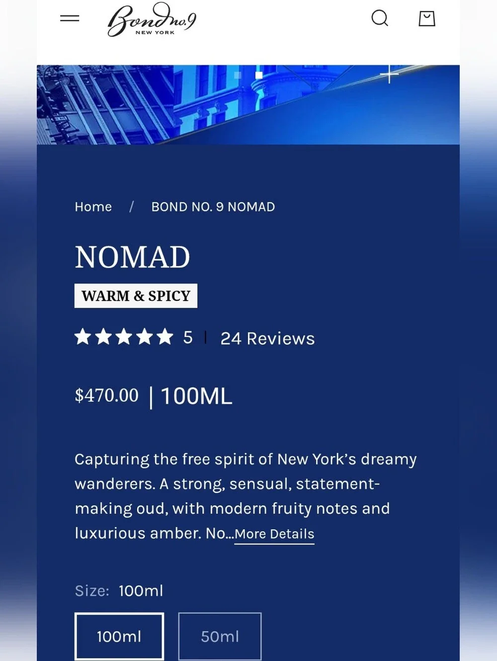 Bond No9 NOMAD